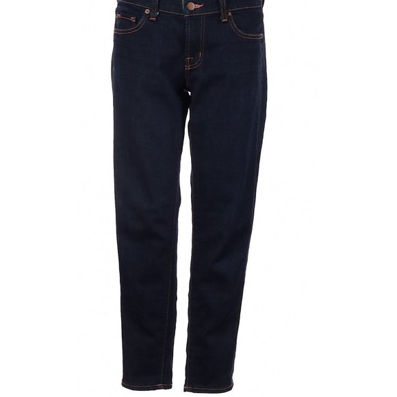 J Brand Jeans Blue Skinny Leg Cut Mid Rise Waist Size 27 #434 - Picture 2 of 4